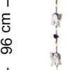 Rajasthani Handicraft White Elephant Wall/Door Hanging Décor (Set of 2 hangings) - Image 3