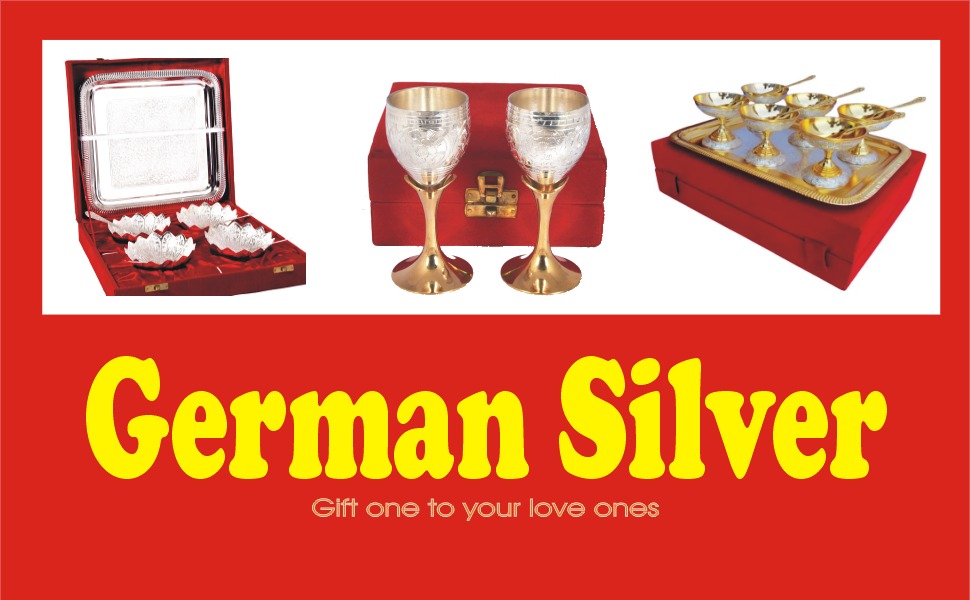 german silver product white metal range
