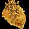 SAARTHI Rajasthani Brass Ganesh Idol Statue with Diya for Pooja - Image 5