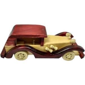Decorative Wooden Vintage Classic Car Replica|Baby Toy|Home Decoratiion|Showpiece|Antique Collection Replica