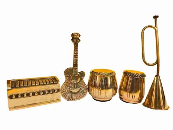 Decorative Miniature Musical Instruments Set Showpiece - Image 2