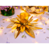 Flower Shaped Handmade Crystal Glass Tea Light Candle Stand