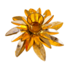 Flower Shaped Handmade Crystal Glass Tea Light Candle Stand - Image 4