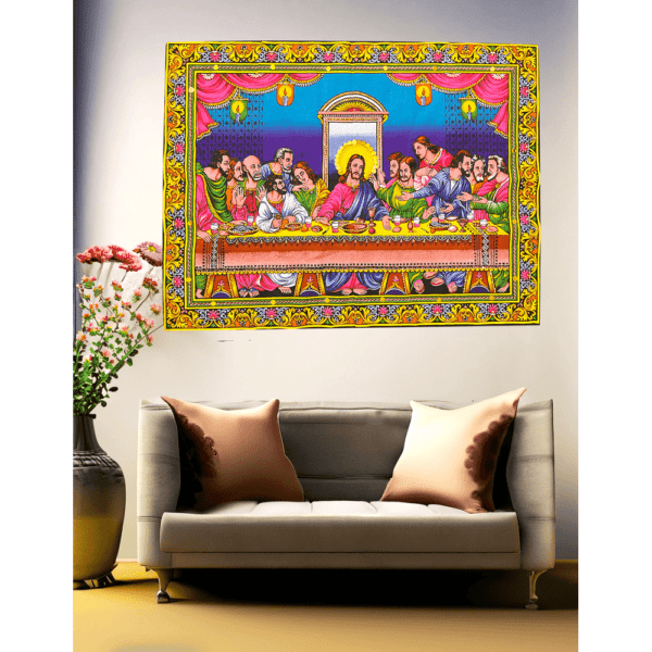 Jesus  Cloth Tapestry | Scroll Art Hanging