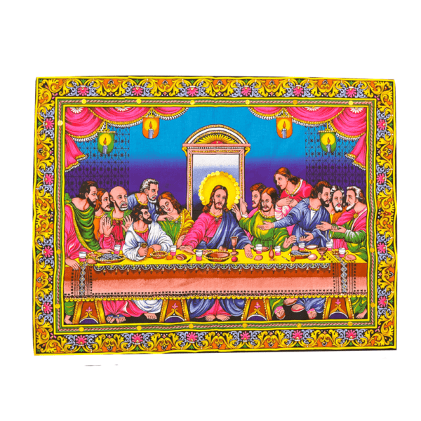 Jesus  Cloth Tapestry | Scroll Art Hanging - Image 2
