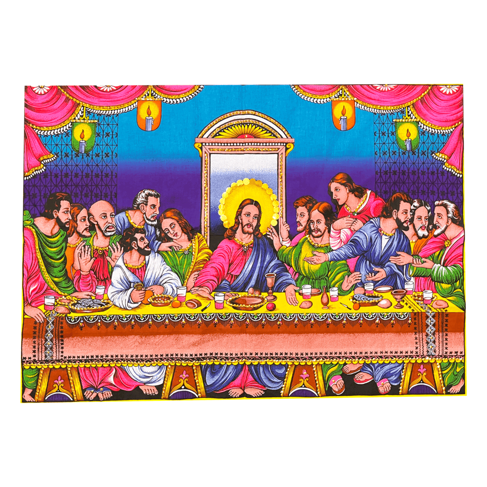 Jesus Cloth Tapestry | Scroll Art Hanging - Image 3
