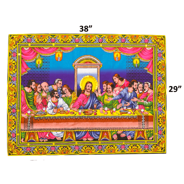 Jesus  Cloth Tapestry | Scroll Art Hanging - Image 4