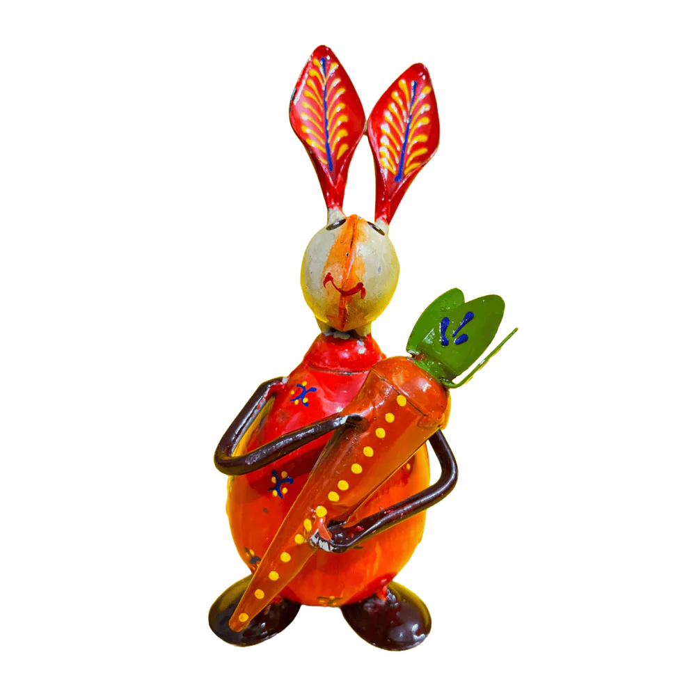 Set of 2 Rabbit Decorative Showpiece for Home Décor - Image 3