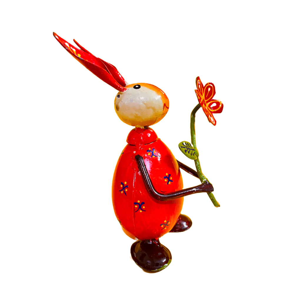 Set of 2 Rabbit Decorative Showpiece for Home Décor - Image 6