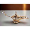Metal Aladdin Chirag Lamp Home Decor Showpiece Small