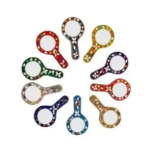 Decorative Markup Lak Handheld Mirror
