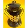 Metal and Crystal Lantern Tea Lights Candle Holder - Image 2