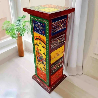 Handcrafted Rajasthani wooden furniture — traditional designs — Saarthi Online